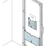 ABB EV1071K - Metal Document Pocket For Door W=600mm