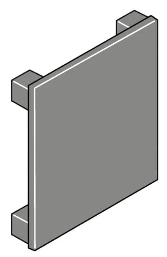 ABB EV1135 - Nｰ10 Cover İnstruments Cut Out 72X72
