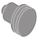 ABB EV1137 - N°50 Closing Plugs For Pushbuttonsø22mm