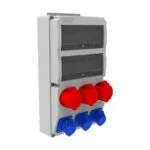 Bemis 5/32A. 380V. 3 Ad. - 3/16A. 220V. 3 Ad. Ön IP44 BD8-2334-3070