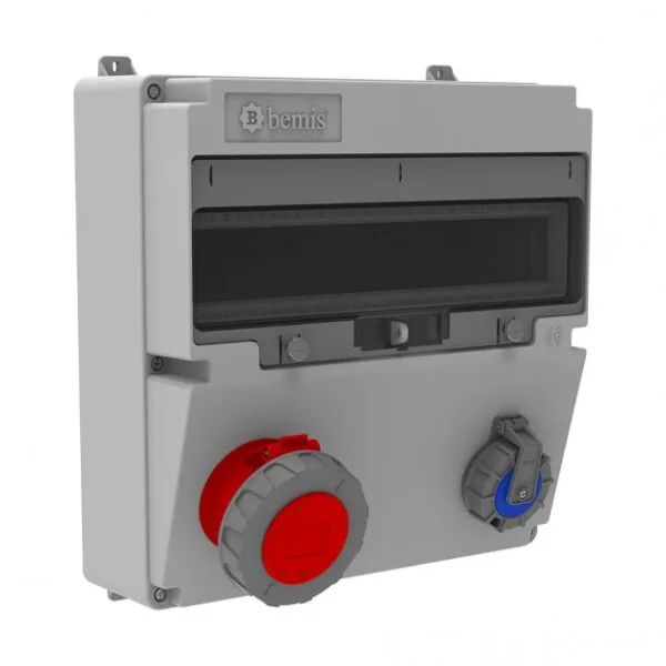 Bemis 5/32A. 380V. 1 Ad. Ön-1/16A. 220V. 1 Ad. Ön IP66 BD9-6130-1020