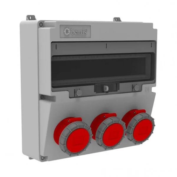 Bemis 5/16A. 380V. 3 Ad. Ön IP66 BD9-6314-0000