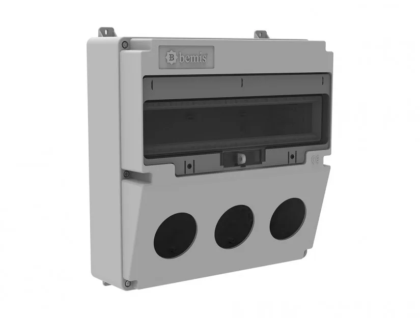 Bemis Ön 3 Ad. Delikli Boş Kombinasyon IP44 BH9-2301-0000 Bemis Ön 3 Ad. Delikli Boş Kombinasyon IP44 BH9-2301-0000 - Görsel 1