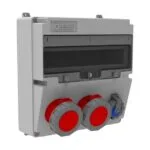 Bemis 4/32A. 380V. 1 Ad. Ön-5/32A. 380V. 1 Ad. Ön-1/16A. 220V. 1 Ad. Ön IP66 BH9-6130-1241