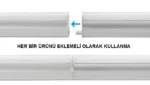 Cata CT-2467 10 Watt T5 Ledli Bant Eklenebilir Armatür Günışığı - Görsel 4