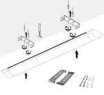 Cata CT-2475 40w 120cm Yatay Ledli Bant Armatür Günışığı - Görsel 5