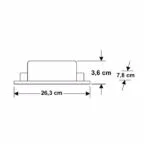 Cata CT-2595 300w 25 Amper Şerit Led Trafosu Dış Mekan - Görsel 2