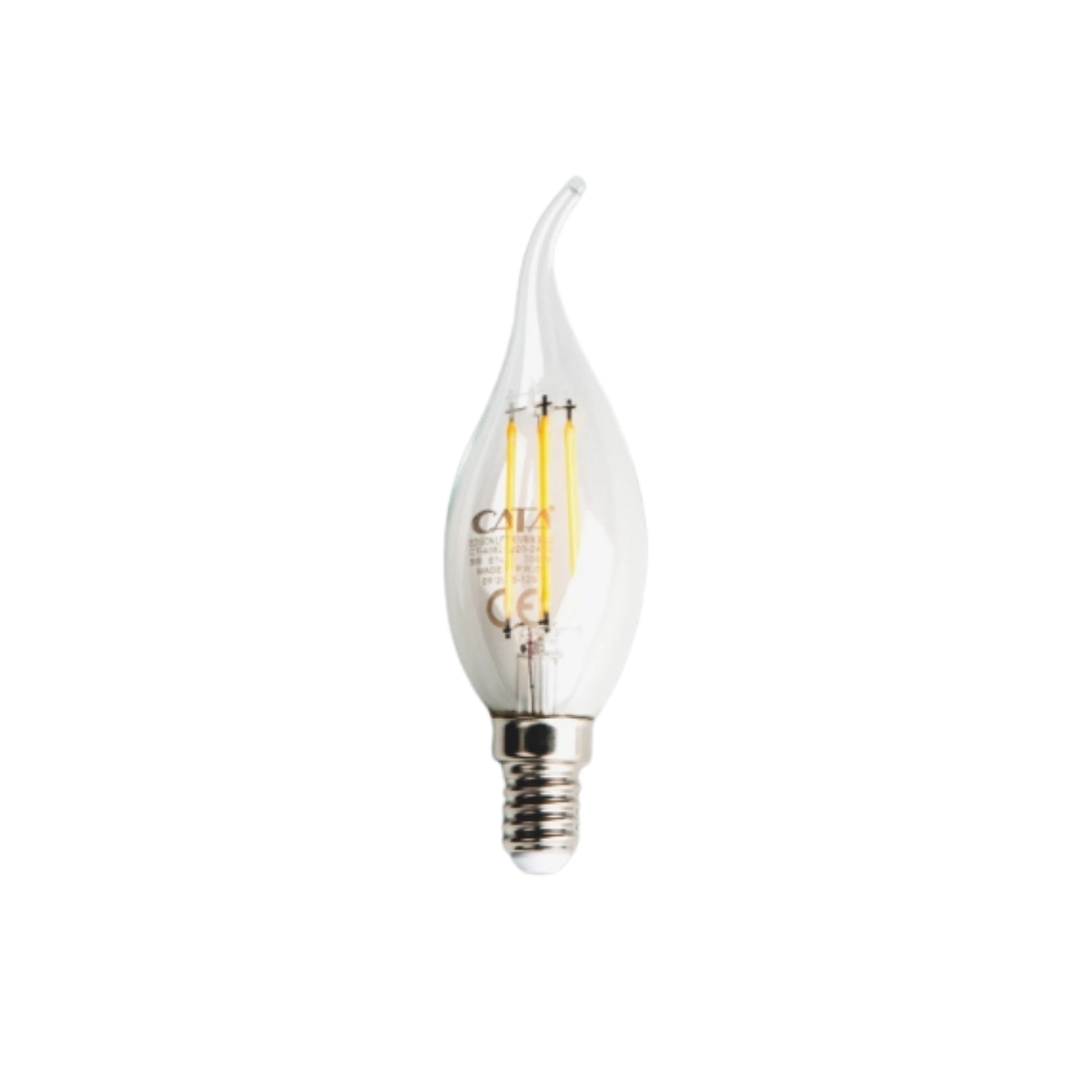 ct-4064 Cata CT-4064 7W LED Filament Kıvrık Buji (Günışığı)