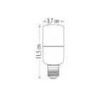 Cata CT-4092 9W Led Ampul E-14 Duy Beyaz Işık - Görsel 5