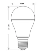 Cata CT-4278 12W Led Ampul Dimlenebilir E27 Duy Günışığı - Görsel 4