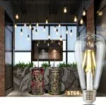 Cata CT-4353G 8W Edison LED Ampul (St-64)(Günışığı) - Görsel 3