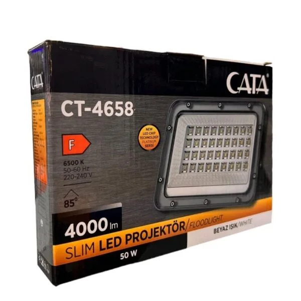 Cata CT-4658G 50W Platinum LED Projektör (Günışığı)