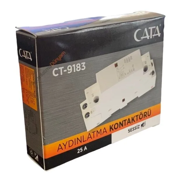 Cata CT-9183 Modüler Aydınlatma Kontaktür (25 Amper)