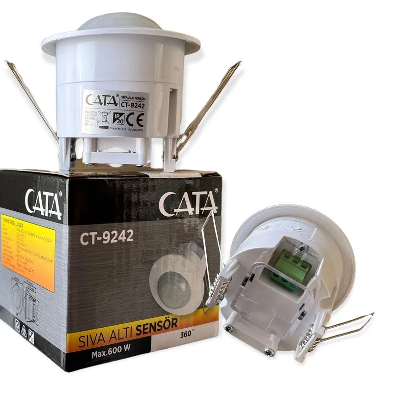 Cata CT-9242 360 Derece Sıva Altı Hareket Sensör (600W)