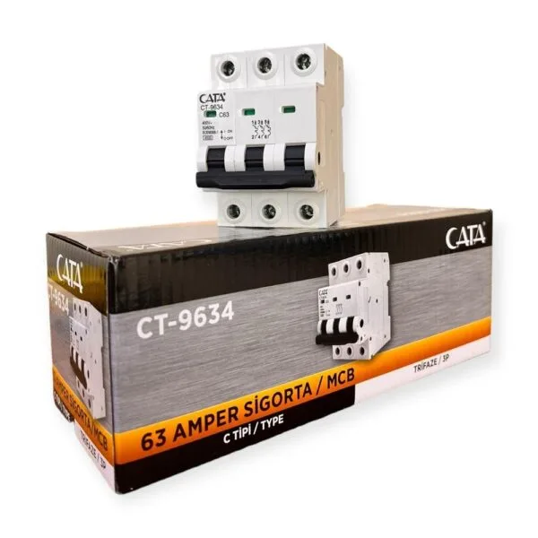 Cata CT-9610 2 Amper Sigorta (c Tipi / Monofaze / 4.5 Ka)