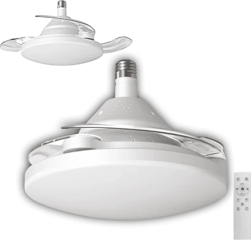 Cata CT-1156 Dolunay Fan LED Ampul (hayalet Pervaneli)(beyaz)