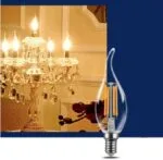 Cata CT-4062 4W LED Filament Kıvrık Buji Ampul (Günışığı)