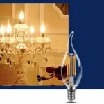 Cata CT-4062 4W LED Filament Kıvrık Buji Ampul (Günışığı)