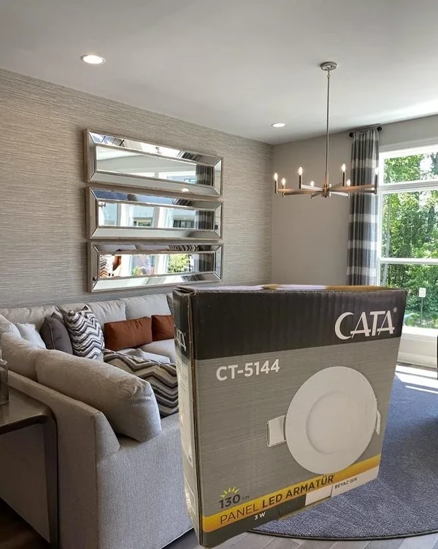 Cata CT-5144B 3W Slim Panel (beyaz)