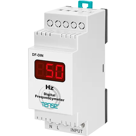 Tense DF-DIN Dijital Frekansmetre 1 - 400 Hz.(15v - 500V Ac) DIN Kutu Tense DF-DIN Dijital Frekansmetre 1 - 400 Hz.(15v - 500V Ac) DIN Kutu - Görsel 1