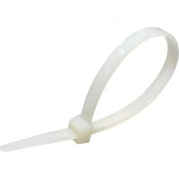 Entes M2088 TS1-13-25100N 2,5x100mm Kablo Bağı, Boncuk Tip, Beyaz