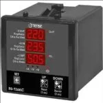 Tense RG-72AKC Dijital Voltmetre (Regülatörler için servo ve akım kontrolü) 1V - 300V AC 250A Direkt 72x72mm