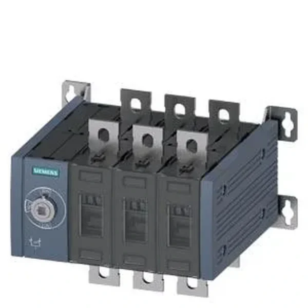Siemens 3KC0338-0PE00-0AA0 - 3KC Tipi Manuel Transfer Şalteri, 3 Kutuplu, Soldan Tahrikli,boy 3, 250A