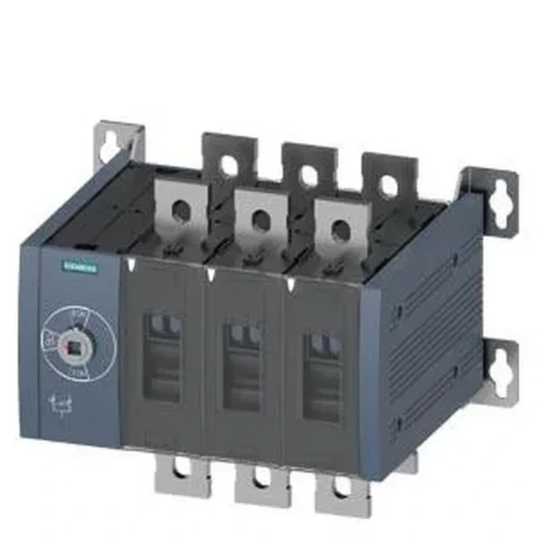 Siemens 3KC0348-0QE00-0AA0 - 3KC Tipi Manuel Transfer Şalteri, 3 Kutuplu Soldan Tahrikli,, Boy 4, 800A