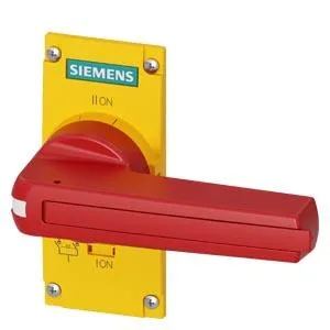 Siemens 3KC9301-2 - 3KC Tipi Yük Kesici Aksesuarı, Tahrik Kolu (sarı Kırmızı/acil Stop Tipi), BOY3