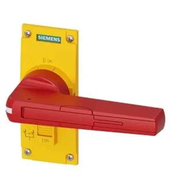 Siemens 3KC9401-2 - 3KC Tipi Yük Kesici Aksesuarı, Tahrik Kolu (sarı Kırmızı/acil Stop Tipi), Boy 4