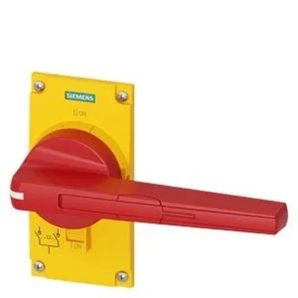 Siemens 3KC9501-2 - 3KC Tipi Yük Kesici Aksesuarı, Tahrik Kolu (sarı Kırmızı/acil Stop Tipi), Boy 5
