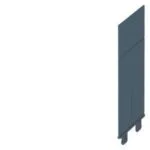 Siemens 3KD9408-8 - 3KD TİPİ SİGORTASIZ YÜK KESİCİ AKSESUARLARI, Faz Ayırıcı Plakalar, 4 kutuplu