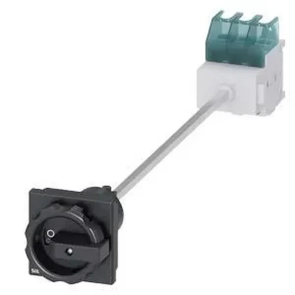 Siemens 3LD2113-0TK51 - Acil Stop Şalterleri Tahrik Kolu Siyah, Dipten Tespitli, Kilitlemeli, Kapı