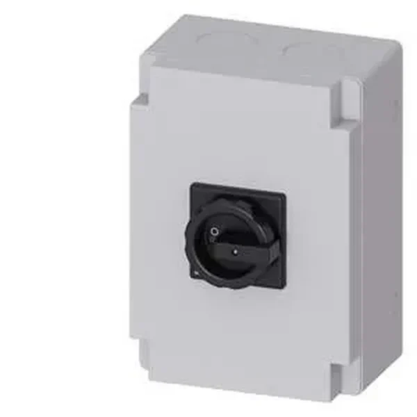 Siemens 3LD2766-0TB51 - 3LD2 Kutulu Tipler, Ip65, Tahrik Kolu Siyah, 100A , 37 KW