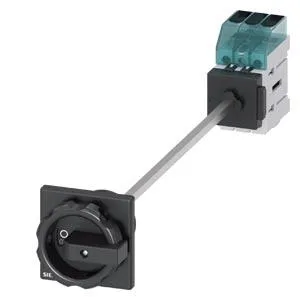 Siemens 3LD3048-0TK51 - 3LD3 Acil Stop Şalterleri, Dipten Tespitli Tahrik Kolu, Kilitlemeli, Kapı