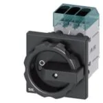 Siemens 3LD3254-0TK51 - 3LD3 Acil Stop Şalteri, Önden Tespitli Tahrik Kolu Siyah, 32A 11,5 KW