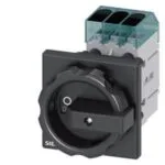 Siemens 3LD3454-0TK51 - 3LD3 Acil Stop Şalteri, Önden Tespitli Tahrik Kolu Siyah, 63A 22 KW