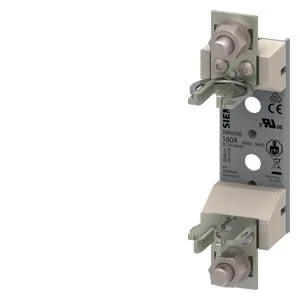 Siemens 3NH6030 - Nh-bıçaklı Sigorta Altlığı; 160 A; Monofaze; Boy 000; Boy 00; 34MM