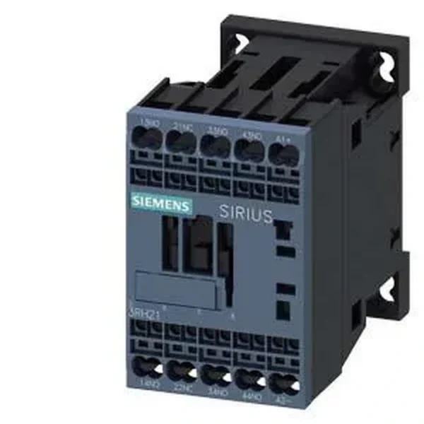 Siemens 3RH2131-2BB40 - Yardımcı kontaktör, 3 NO + 1 NC, 24 V DC, Boyut S00, Yaylı terminal