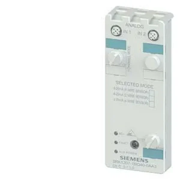 Siemens 3RK1207-1BQ40-0AA3 - AS-I K60 Slave 2AI - 4..20 MA / ± 20 MA
