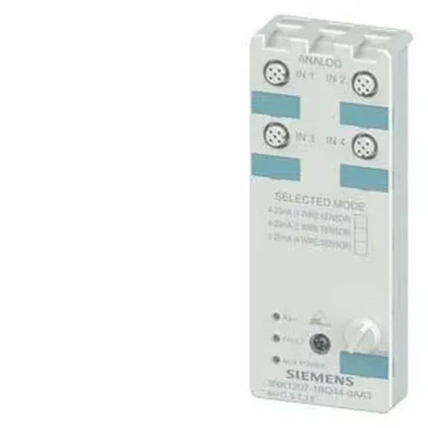 Siemens 3RK1207-1BQ44-0AA3 - AS-I K60 Slave 4AI - 4..20 MA / ± 20 MA