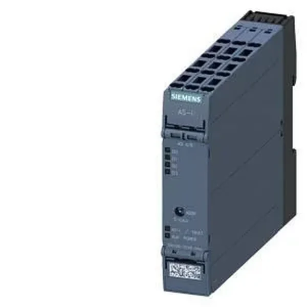 Siemens 3RK2200-2CG00-2AA2 - AS-I Pano İçi Slave Modül,22,5mm, IP 20,4DI / 3-Kablolu Bağlantı / Yaylı