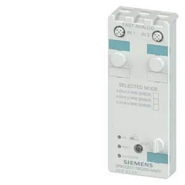 Siemens 3RK2207-1BQ50-0AA3 - AS-I K60 Slave 2AI - 4..20 MA / ± 20 MA