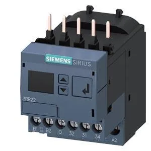 Siemens 3RR2241-1FW30 - 3RR2 Sırıus Akım Algılama Rölesi; Dijital Ayarlı; 1;6-16A; Boy S00