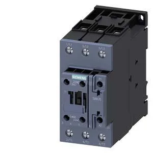 Siemens 3RT2038-1AB00 - Güç Kontaktörü, Ac-3E/AC-3, 80 A, 37 KW / 400 V, 3 Kutuplu, 24 V Ac, 50 HZ