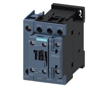 Siemens 3RT2325-1AL20 - Kontaktör AC-1, 35 A, 400 V / 40 °C, 4 kutuplu, 230 V AC, 50/60 Hz, yardımcı