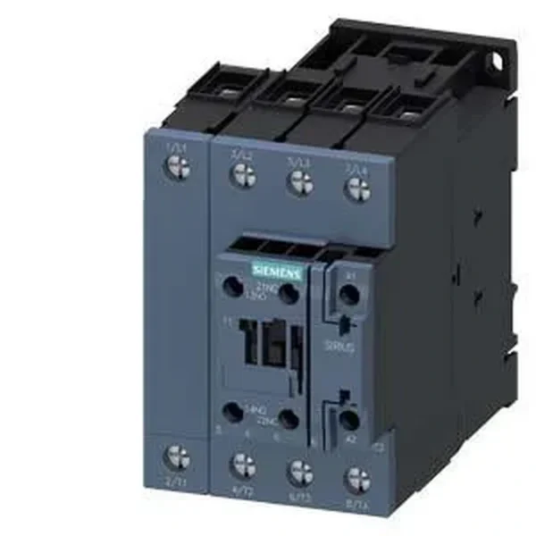 Siemens 3RT2337-1AB00 - Kontaktör AC-1, 110 A, 400 V / 40 °C, 4 kutuplu, 24 V AC, 50 Hz, yardımcı