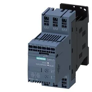 Siemens 3RW3018-2BB14 - Sırıus Yumuşak Yol Verici S00 17.6 A, 7.5 KW/400 V, 200-480 V Ac, 110-230 V
