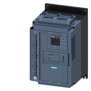 Siemens 3RW5527-1HA04 - SIRIUS yumuşak yol verici 200-480 V 93 A, 45kW/400 V, 24 V AC/DC vidalı