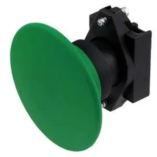 Siemens 3SB6010-1BC40-0YA0 - Aktüatör mantar butonu 40mm, plastik siyah, yuvarlak, ışıksız, anlık, tutuculu